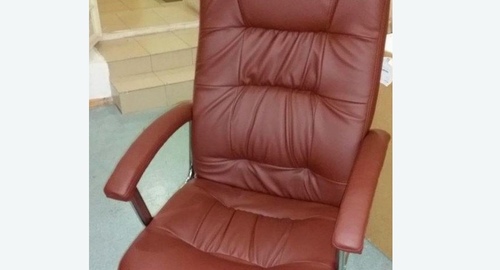 Обтяжка офисного кресла. Новочебоксарск