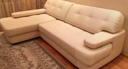 Обивка углового дивана.  Новочебоксарск